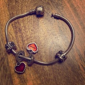 Pandora Bracelet & Beads